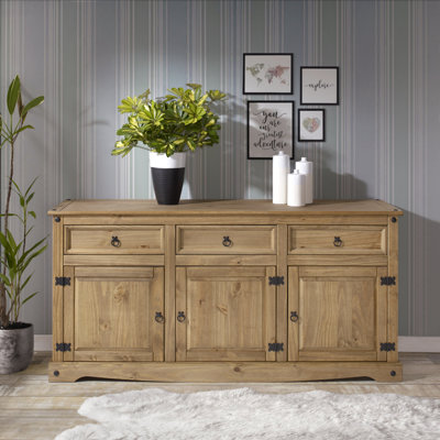 Corona Pine Solid Wood Sideboard