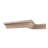 WM86 - Americraft Cove Solid Hardwood Moulding, 9/16"D x 1 5/8"W x 96"L, Stain Grade Walnut-96930517