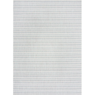 Tapis d'extérieur scintillant bleu clair
