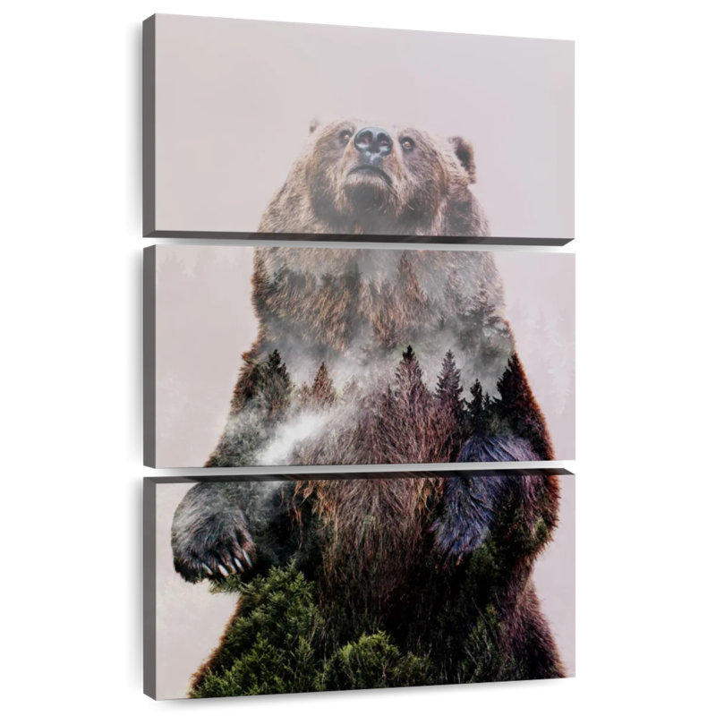 Brampt Forest Pines Bear, 32" H x 20" W