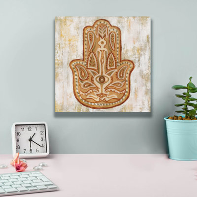 «Hamsa» par Silvia Vassileva, art mural sur toile