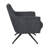 Ames 26.5" Wide Upholstered Swivel Armchair