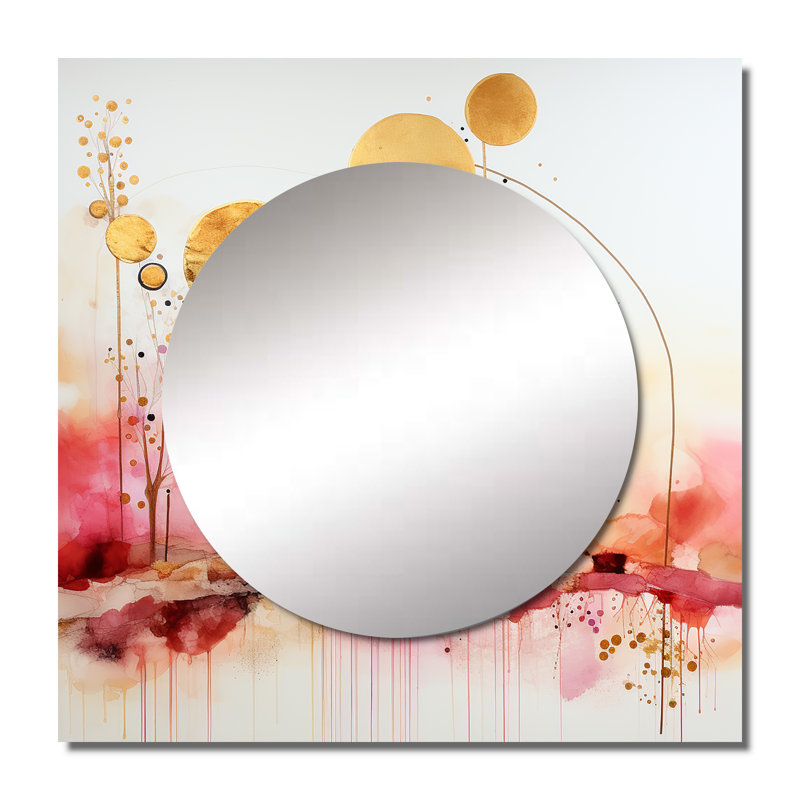 Miroir géométrique carré The Way To Grace, 23 po x 23 po