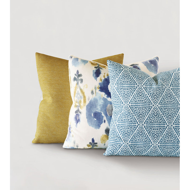 Aoki Linen Square Pillow Cover & Insert