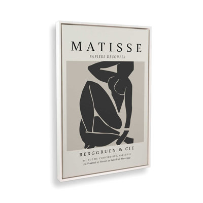 Matisse's Nude III en noir