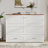 Queen Murphy Bed With 2 Drawers & Built-in USB Charging Port, Mattress Not Included