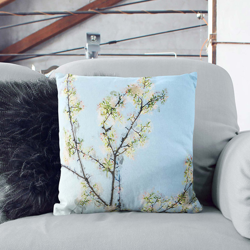 Square Cushion, Black, 55cm H x 55cm W x 20cm D
