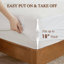 Protège-matelas non tissé chauffant-119732307