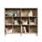 Bookcase, Brown Finish