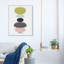 «Abstract Perfect Balance Circle Shapes», reproduction d'art graphique sur papier encadré-66812582-66812580