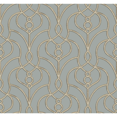 Divine Trellis Geometric Shapes Roll