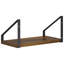 4 -Piece Steel Floating Shelf