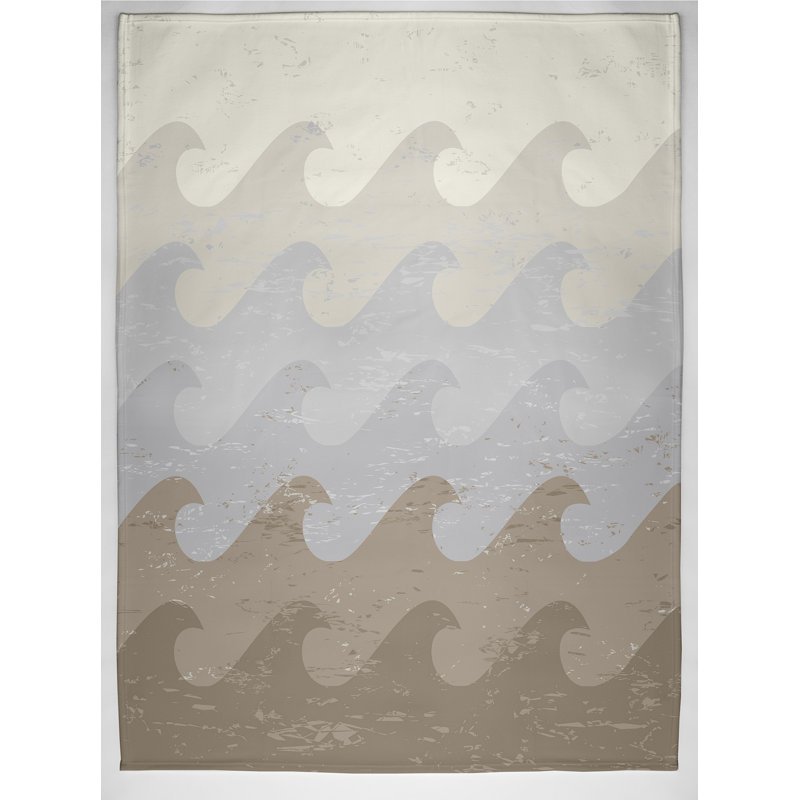 Houston Plain Weave / Muslin Throw Blanket, Green/Purple