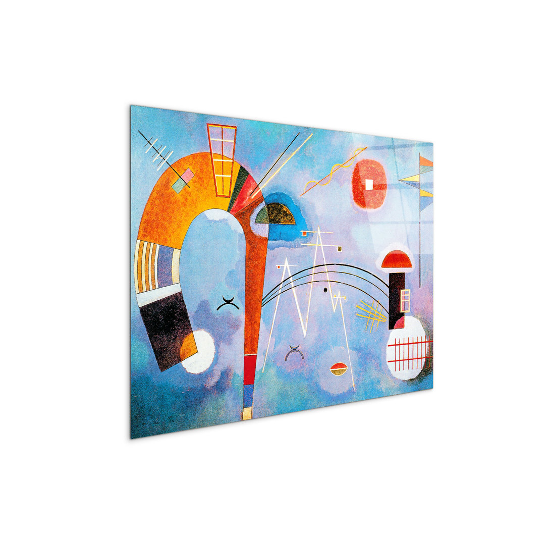 Round and Pointed 58×78 cm CrystalArt Acrylic Material Glass Effect, Frameless Panel, Lightweight Ready to Hang