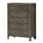 Elegant Transitional Storage Chest In Gray