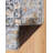 Emanuel Traditional Machine Woven Flatweave Lavender and Ivory Area Rug with Non Skid Backing -977769564
