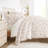 Duvet Cover Set Patterned Microfiber Ultra Soft Bedding in Apricot-105814209