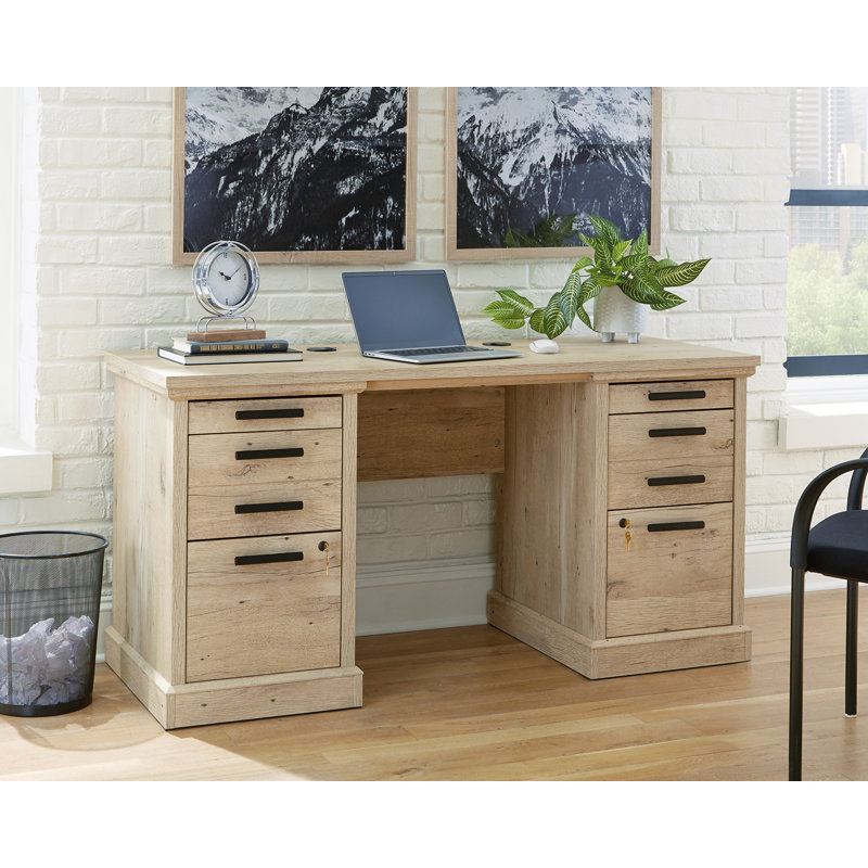 Bureau d'écriture rectangulaire l 59,055 "Adelane, 29.724" H x 59.055" W x 23.465" D