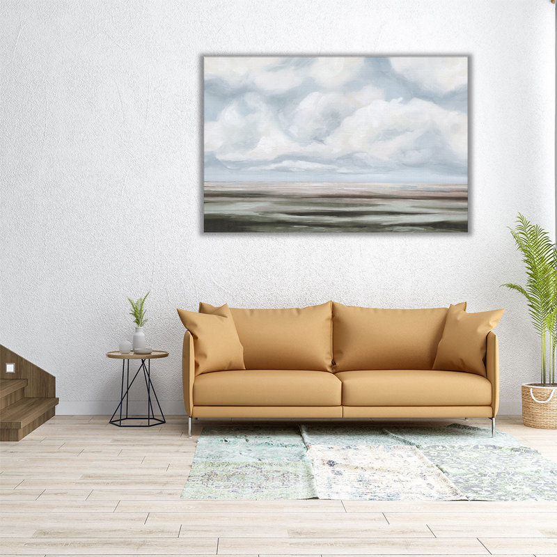 «Dilute Plains III», reproduction d'art sur toile, H 24 po x l 36 po