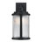 Textured Black Seeded Outdoor Wall Lantern-76393262
