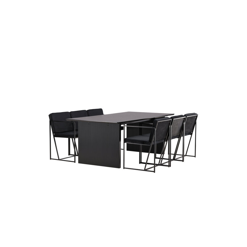 Danyiel 6 - Person Dining Set
