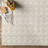 Latrissa Flatweave Wool Beige Area Rug-1712341866