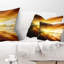 Coussin imprimé à couper le souffle sur la plage des Caraïbes - Sea & Shore-123282011