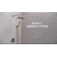 Modern Raincan Round Shower System, Rain Shower Head with Handheld Spray, Shower Faucet Set