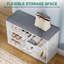 7 Pair Shoe Storage Bench-1822883504