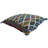 Geometric Silk Reversible Throw Pillow