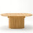 55.11"-70.86" Extendable Dining Table, With Striped Legs For Living Room & Kitchen(Natural)-1330347324