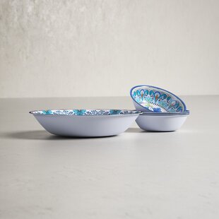 Oval Salad Bowl 72oz in White