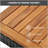 5-Piece Outdoor Acacia Wood Bar Height Table And Four Stools With Cushions, Garden PE Rattan Wicker Dining Table, Foldable Tabletop, High-Dining Bistro Set, All-Weather Patio Furniture