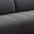 Simple piano keys fabric sofa set
