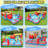 14' X 14' Bounce House With Slide, Inflatable Obstacle Course Bounce House W/Slide For Racing Fun,Climbing,Jumping Castle House,Splash Blow Up Water Slides For Kids Backyard