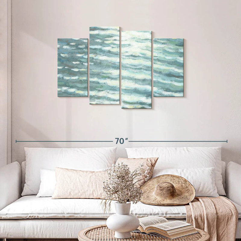 Gillard Sunlit Waves, H 27 po x l 43 po