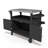 HDPE Bar Cart Portable Outdoor Table Made of Durable Wood-look Resin And Stainless-1718254372