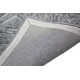 Terza Geometric Handmade Tufted Wool Area Rug in Gray