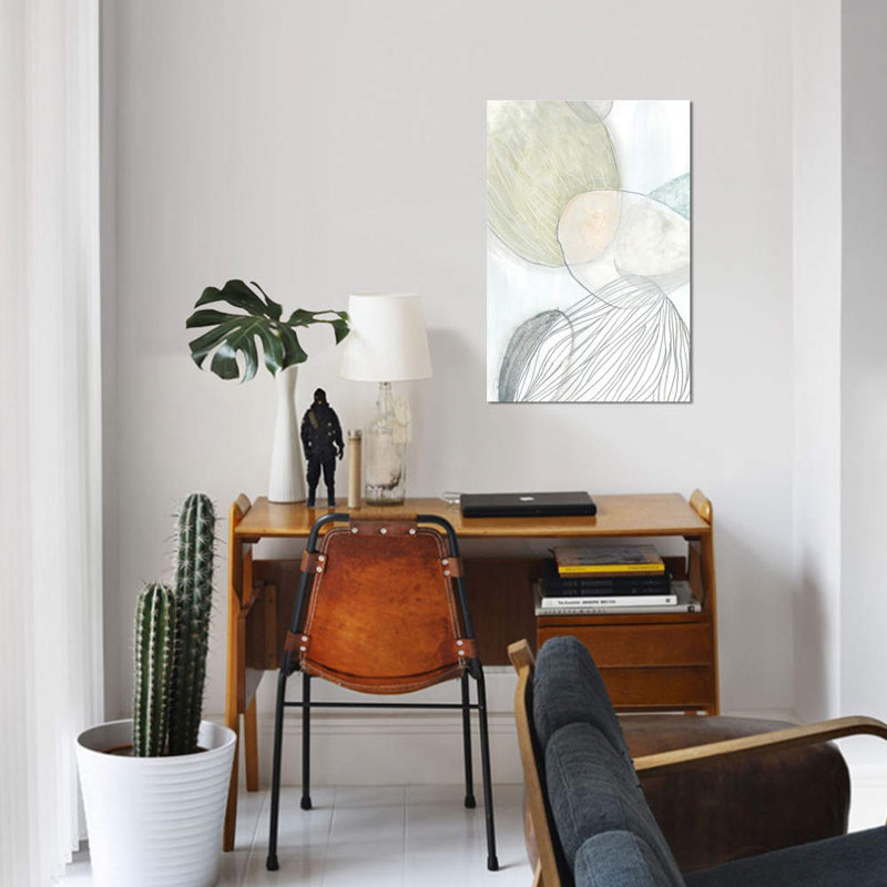 «Sea Pebbles I», reproduction sur toile, H 12 po x l 8 po x P 0,75 po, Toile tendue