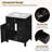 24"Bathroom Vanity With Ceramic Sink, 1 Soft-Close Door, 2 Soft-Close Drawers & Double Door Storage Racks – Compact Rustic Cabinet-1243312144