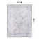 Griffey Oriental Machine Washable Blue/Ivory Non-Slip Backing Area Rug