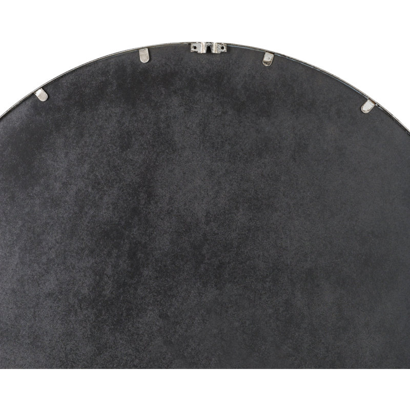 Miroir mural Jakin, Argent, 36 po x 36 po