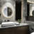Matte Black Waterfall Bathroom Sink Faucet - Brass, Single For Convenient Water Temperature And Flow Management, Compact Installation Excellent Brass Build, Smooth & Setting, Tidy-121612976