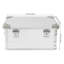 Boîte de rangement 50L pour boîte de rangement pour pique-nique en alliage d'aluminium avec couvercle-130837060-130837064