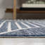 Tapis intérieur / extérieur bleu marine / crème Erkin Mid-Century-526778796