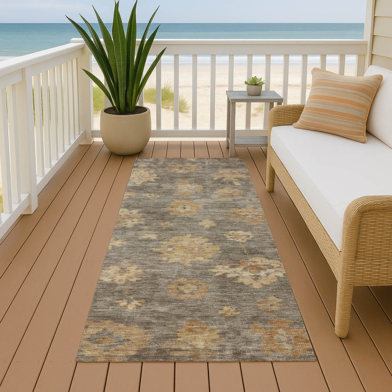 Machine Washable Indoor/Outdoor Chantille ACN2305 Global Rug, Runner 2'3" x 7'6"
