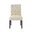 Ensemble de 2 chaises roulantes Broxton touffeté KD (ensemble de 2)-1233607945-1233607950