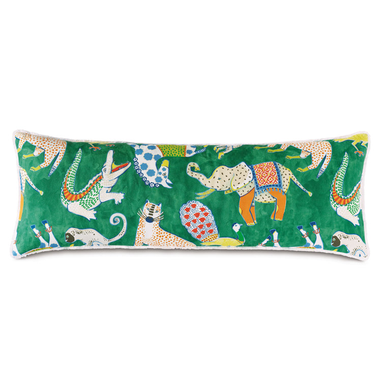 Housse et insert de coussin rectangulaire en coton Hullabaloo