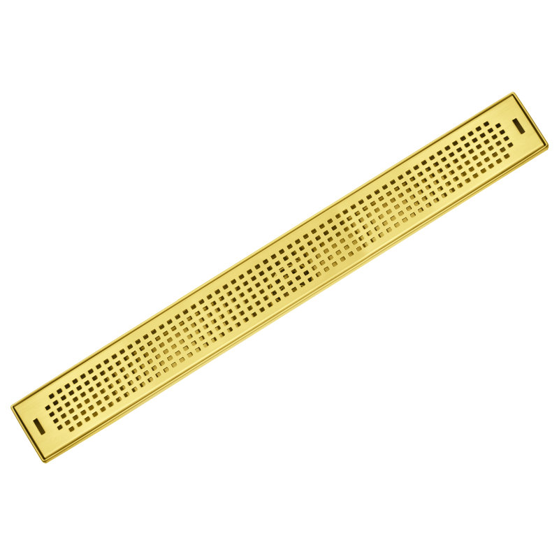 3.19'' W Linear Grid, Champagne Gold