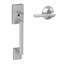 Century Lower Half Handleset and Latitude Door Lever Set (Deadbolt Sold Separately)-22437683-59673965